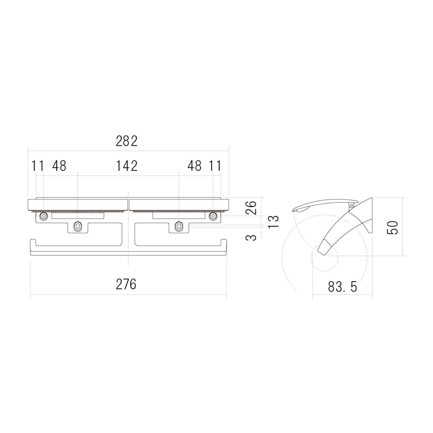 トイレットペーパーホルダー EA638LD−43