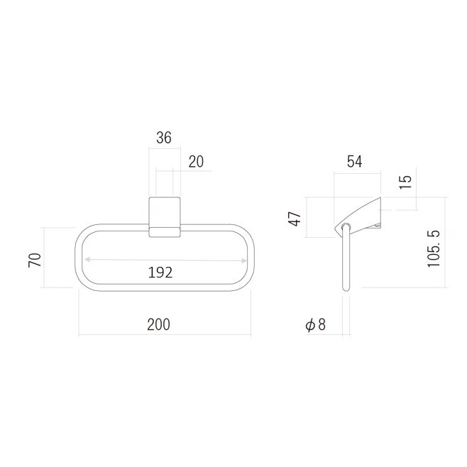 タオル掛け EA638LE−174