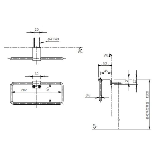 タオル掛け(サテン) EA638LE−201