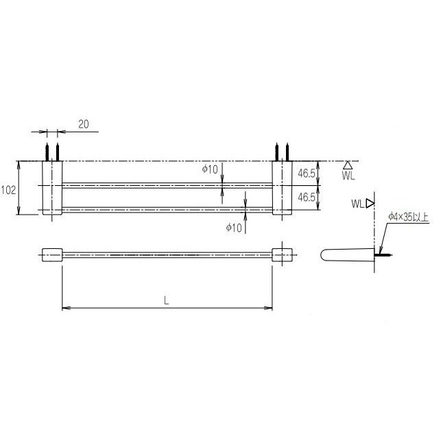 タオル掛け EA638LE−208