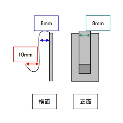 フック(粘着付/3個) EA638LL−2