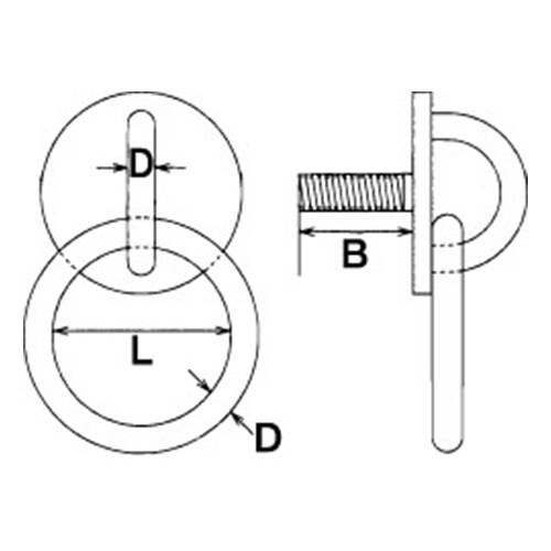 ラウンドアイ丸カン EA638MG−13
