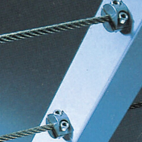 ワイヤークランプ(ステンレス製) EA638R−4