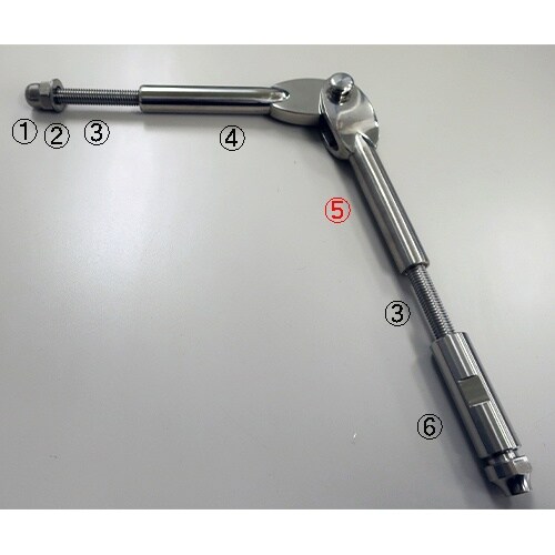 止め金具(左・雌ねじ) EA638RT−75