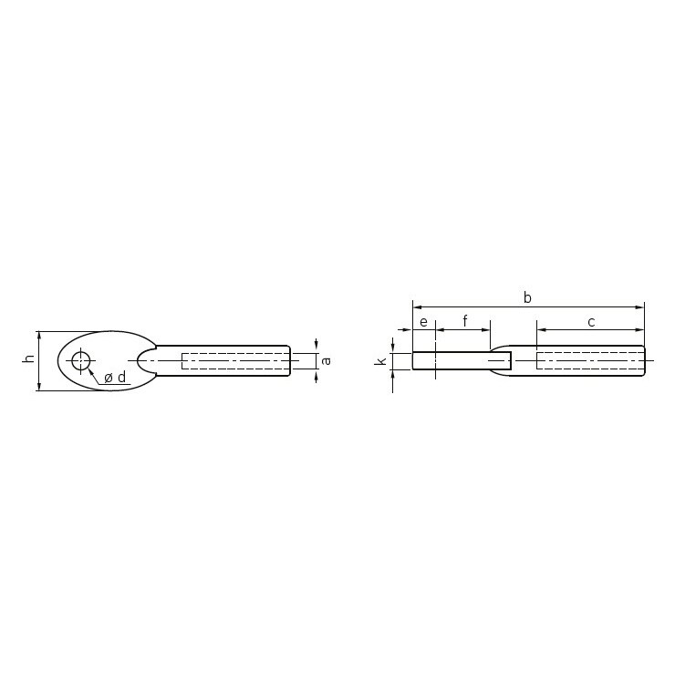 止め金具(左・雌ねじ) EA638RT−91