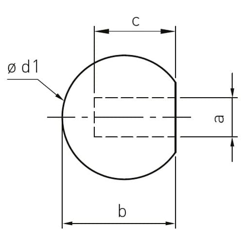 ボール(右ねじ/ステンレス製) EA638SK−3