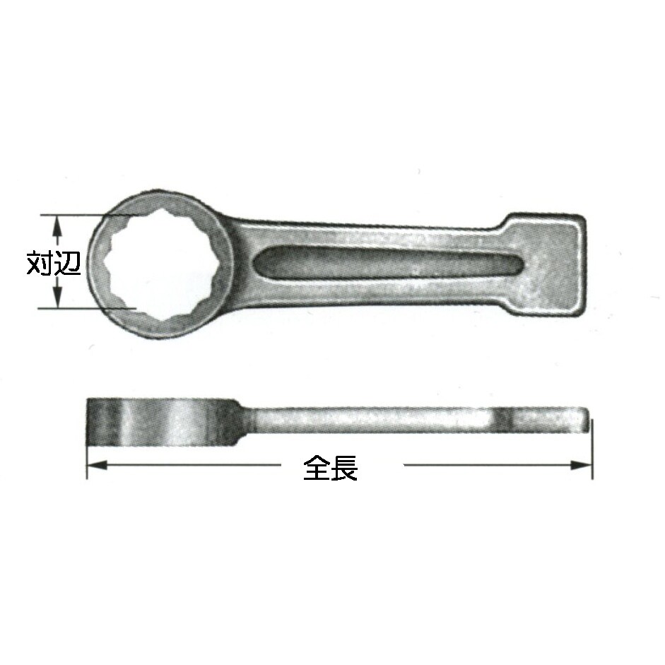 打撃めがねレンチ EA642LA−136