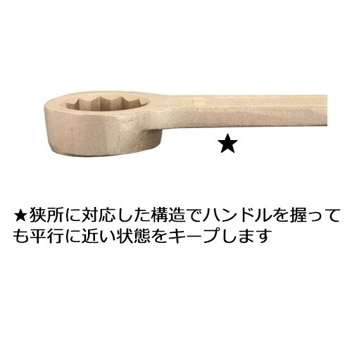 片口めがねレンチ EA642LF−29