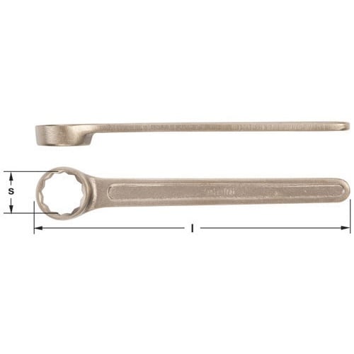 片口めがねレンチ EA642LF−36