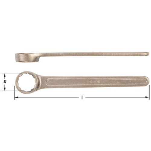 片口めがねレンチ EA642LF−50