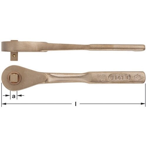 ラチェットハンドル EA642LG−6