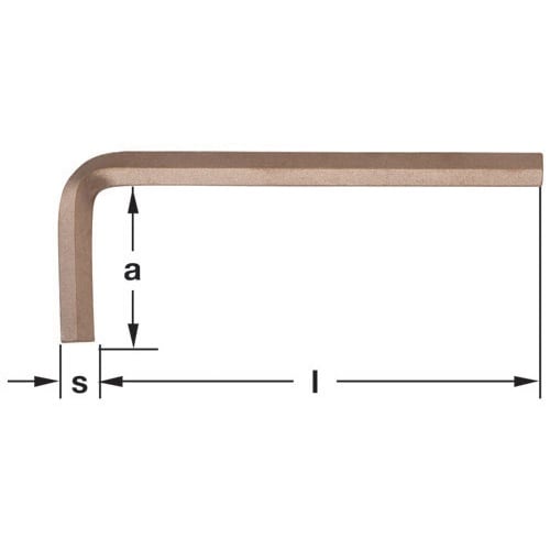 六角棒レンチ EA642LS−12