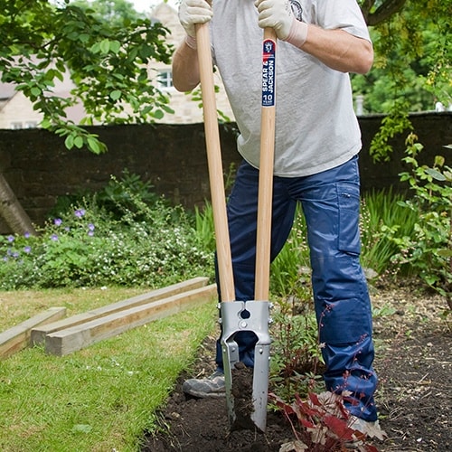 ショベル・穴掘(木柄) EA650AE−1