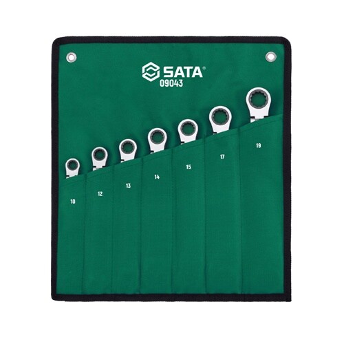 ラチェット片目片口スパナ EA684RD