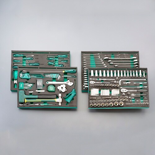 ツールワゴン付工具セット EA689SY