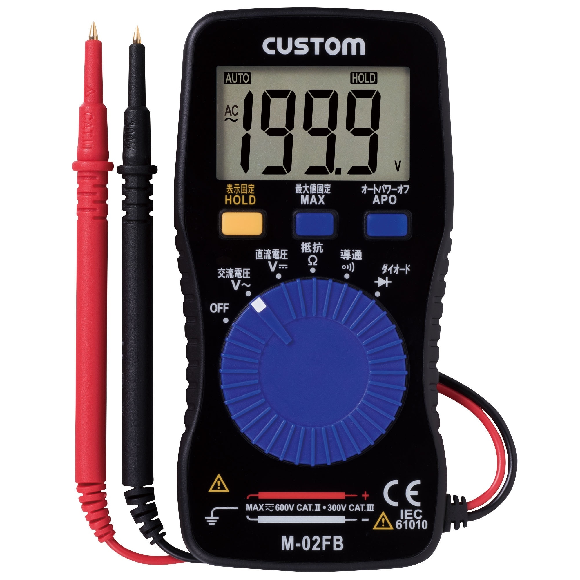 ポケットデジタルテスター EA707BB−3D