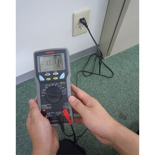 ACプラグ付テストリード EA707NA−12