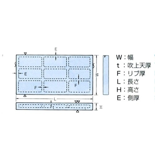 箱型定盤(機械仕上) EA719X−26