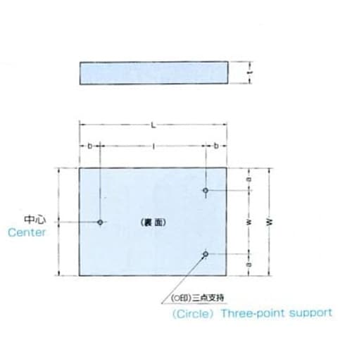 精密グラナイト定盤 EA719XB−3
