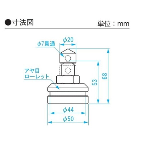 レベリングジャッキ(1個) EA719XG−101