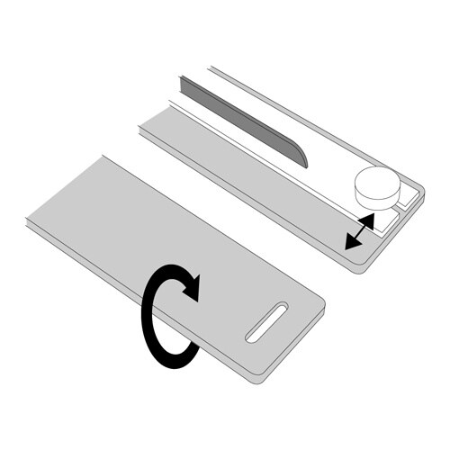 セーフティーカッター定規 EA720Y−1