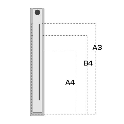 セーフティーカッター定規 EA720Y−1
