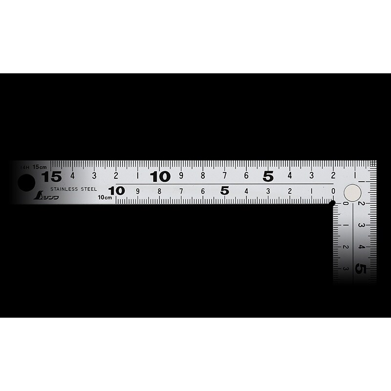 厚手幅広シルバー曲尺 EA720YV−21