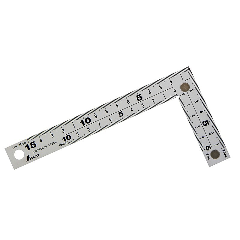 厚手幅広シルバー曲尺 EA720YV−21