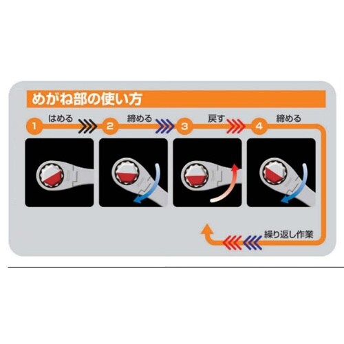 ラチェット式メガネヘッドセットEA723NK−33