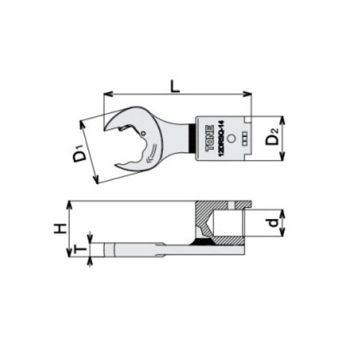 クイックスパナヘッド EA723NK−719