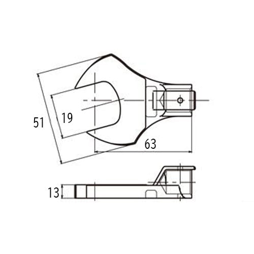 スパナヘッド EA723WG−219