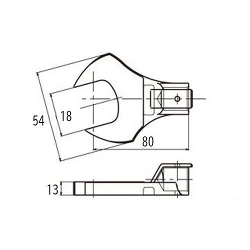 スパナヘッド EA723WG−318