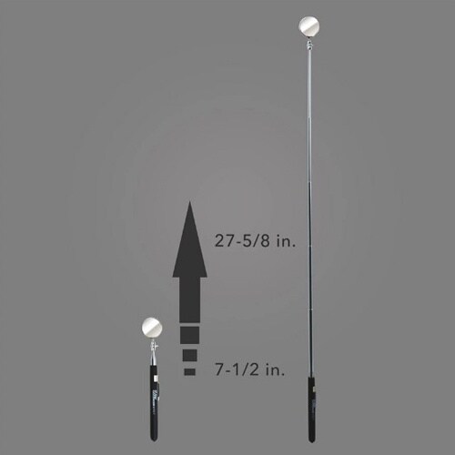 点検ミラー(伸縮柄) EA724CD−16.5