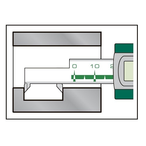 デジタルノギス EA725CP−125A