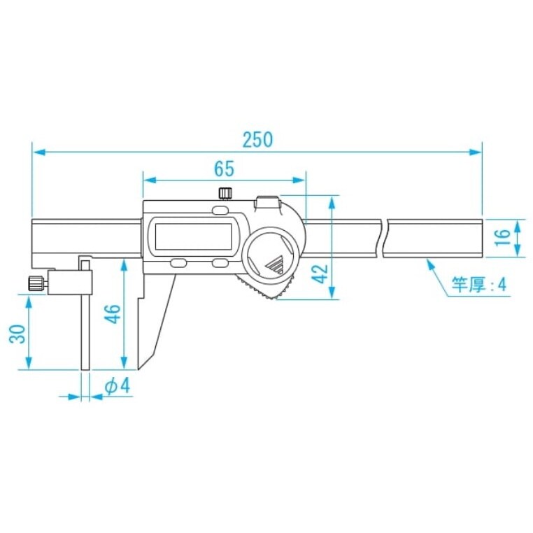 デジタルノギス EA725CW−150A
