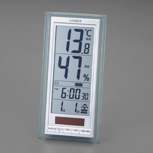 デジタル温度・湿度計 EA728EB−56