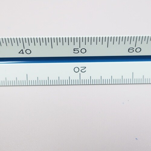 三角スケール[土地家屋調査士用 EA736B−21