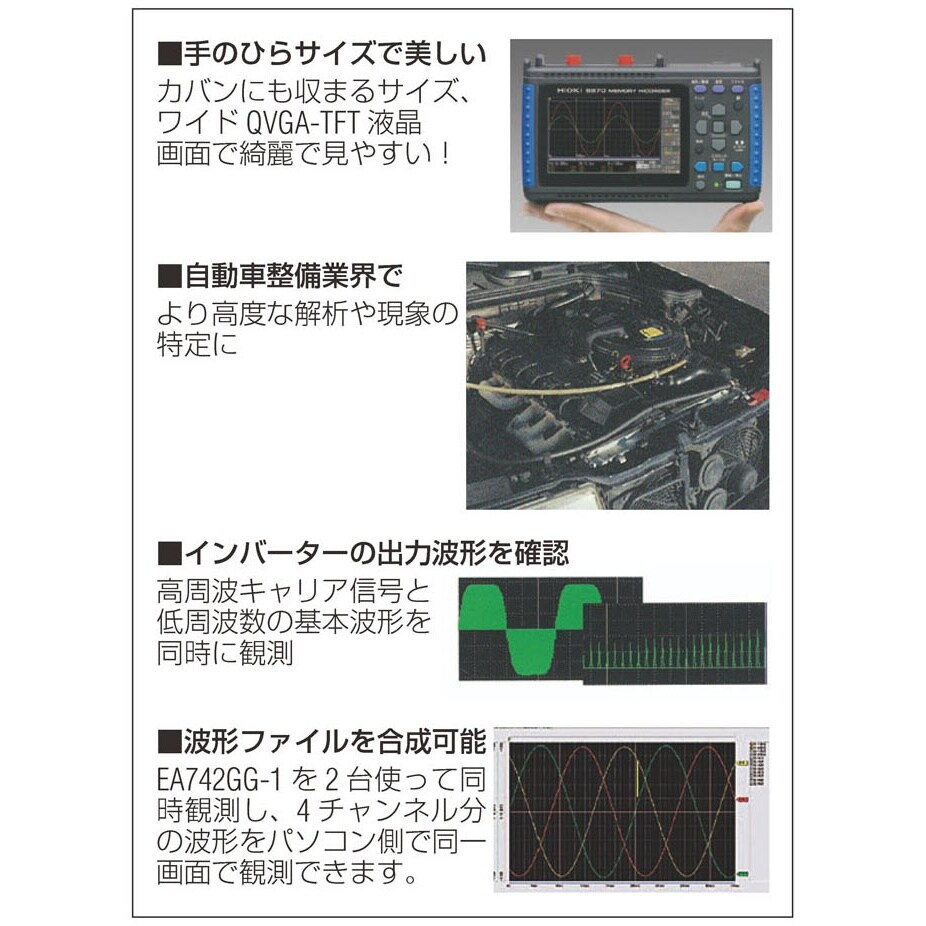 メモリハイコーダ EA742GG−1