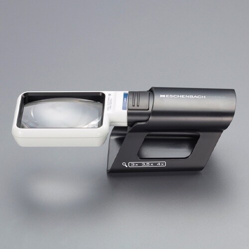 ルーペ(LEDライト付・角形) EA756C−36