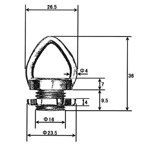 蛍光灯器具吊り下げ用金具 EA758XZ−52