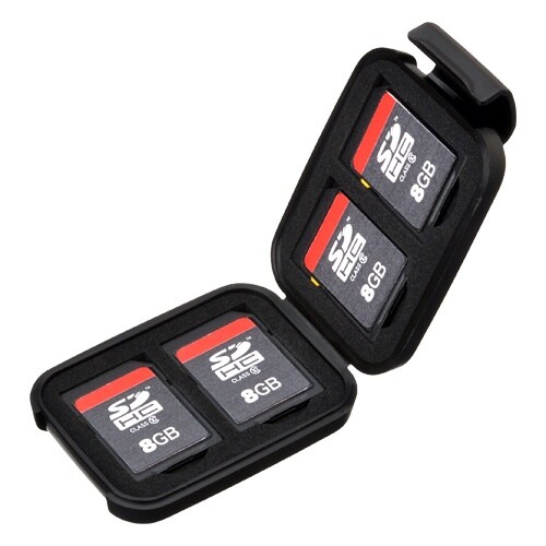 SDカードケース(4枚/黒) EA759Z−7BA