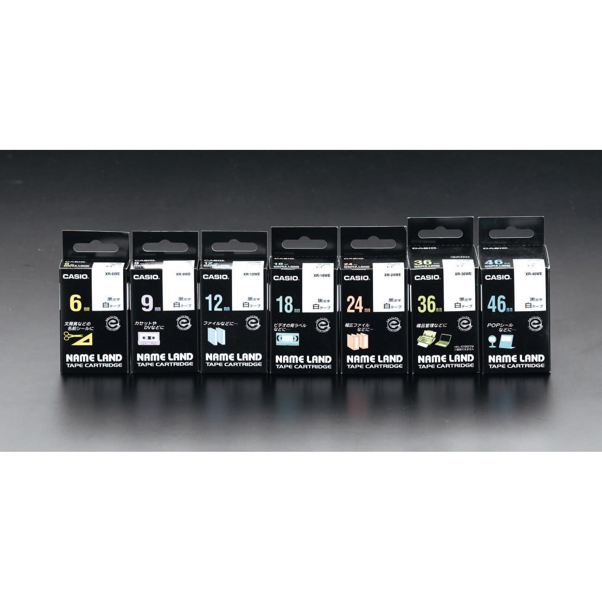 エコテープカートリッジ(白) EA761DS−24