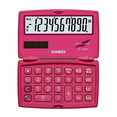 手帳型計算機(ピンク) EA761G−27B