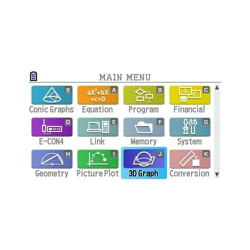 関数電卓(カラーグラフ) EA761GD−27