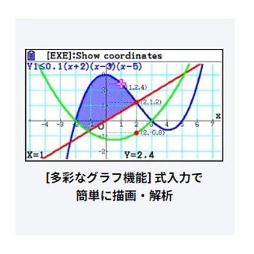 関数電卓(カラーグラフ) EA761GD−27