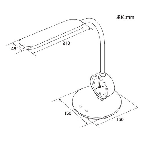 デスクスタンドLED EA761XL−3