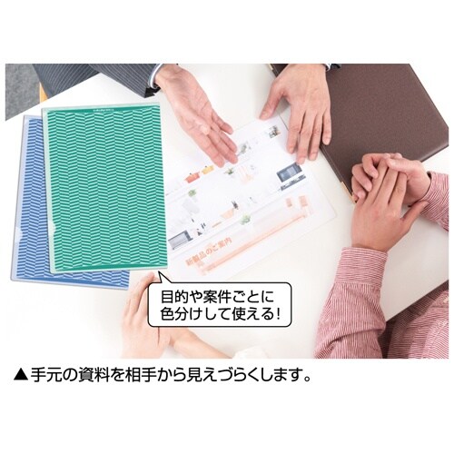 クリアホルダー EA762CB−406