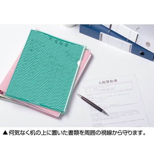 クリアホルダー EA762CB−407