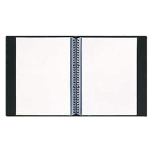 A4クリアーバインダー(黒) EA762CC−25