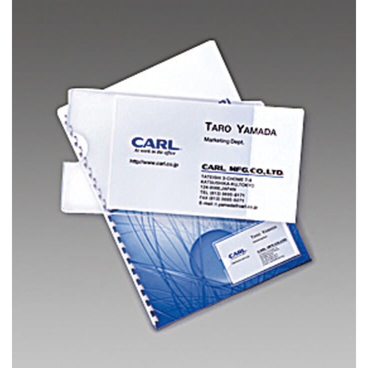 粘着付名刺ホルダー(10枚) EA762CH−10